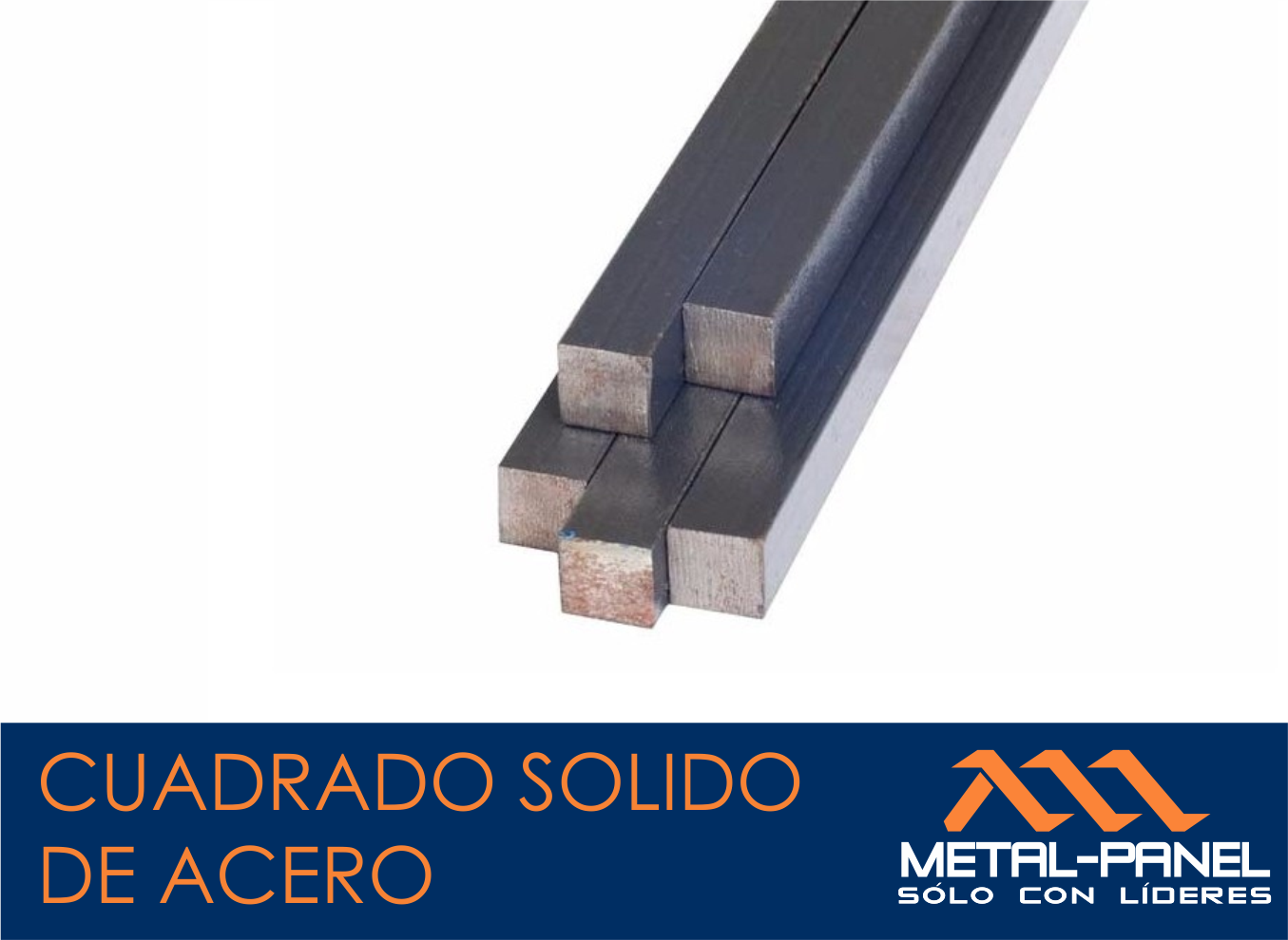 CUADRADO SOLIDO DE ACERO